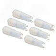 thumbnail image 3 of Dimmable G9 LED Bulbs, 6-Piece Pack, Energy-Saving 3W (Equivalent To 25W Halogen), 360 Degree Light Distribution, Rapid Heat Dissipation, Non-Strobing, Ideal For Chandeliers And, 3 of 8