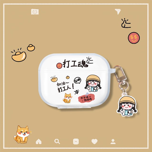 Funda Transparente Y De Dibujos Animados Para Auriculares Redmi Buds 3 Lite Youth Suave Gao Jiahui unisex