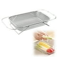 thumbnail image 3 of Stainless Steel Sink Basket, Retractable Vegetable Washing Basin & Storage Rack, Expandable Kitchen Sink Organizer for Utensils, Dishes, and Drainage, 3 of 4