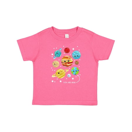 

Inktastic Cute Planets Kawaii Planets Space Cosmos Stars Gift Baby Boy or Baby Girl T-Shirt