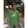 thumbnail image 2 of Zebra Doodle Safari Hoodie Juniors -Image by Shutterstock,  x-Large, 2 of 4