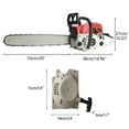 thumbnail image 5 of Floseru 58CC Gas chainsaw ,20 Inch 2-Stroke Gasoline Gas Powered Chainsaws for Cutting Wood Tree Outdoor Garden Farm Home, 5 of 10