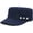 Navy B, variant on Cadet Army Cap Flat Top Hats Studded Military Caps for Men Women