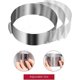 thumbnail image 2 of Cake Ring 6 to 12 Inch Adjustable Round Stainless Steel Cake Mousse Mould Ring Bakeware Tools Cake Decorating Mold Baking Ring, 2 of 5