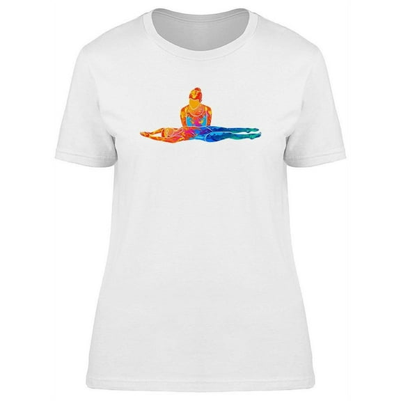 Little Girl Learning To Swim T-Shirt Women -Image by Shutterstock, Female Large