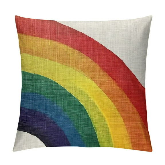 PHYHOO AVOIN Happy St Patricks Day Saying Throw Pillow Cover, Watercolor Lucky Clover Cushion Case for Sofa Couch