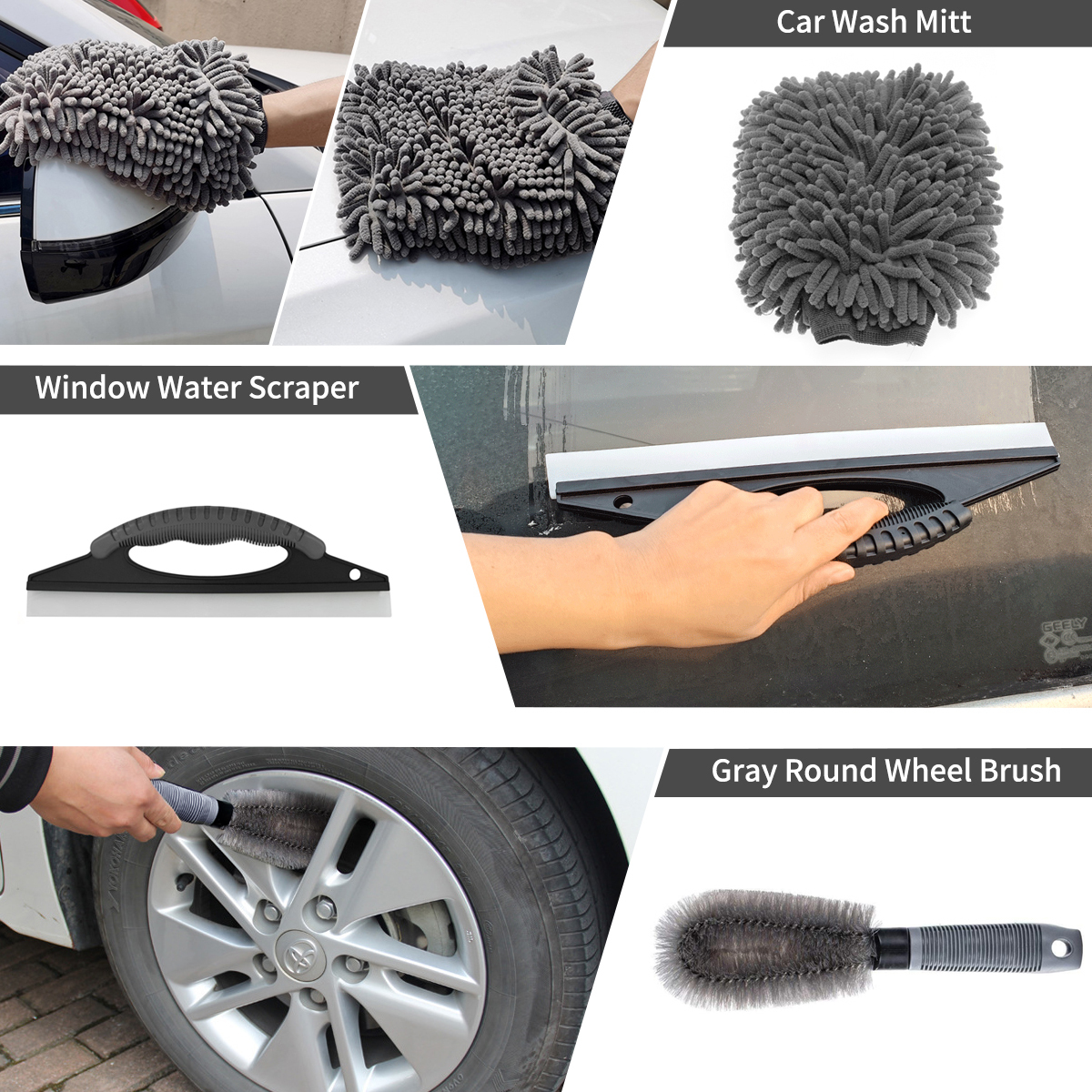 KyFree 23 Pc Car Cleaning Wash Kit photo 2