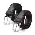 thumbnail image 7 of AWAYTR Kids Woven Elastic Belts 2PCS, Braided Stretch Adjustable Belt for Boys Girls, Metal Buckle Belts for School Uniform Casual Daily Wear, 7 of 7