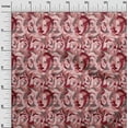 thumbnail image 3 of oneOone Cotton Poplin Dark Rose Brown Fabric Abstract Sewing Craft Projects Fabric Prints By Yard 56 Inch Wide, 3 of 4