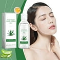 Aloe Vera Gel Organic aloe Skin care Moisturizer for Face, Body, Hair