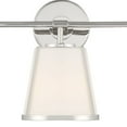 thumbnail image 4 of Crystorama Fulton 3 Light Polished Nickel Bathroom Vanity - 23.25'' W x 9.25'' H x 7.5'' D, 4 of 11