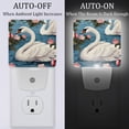 thumbnail image 2 of Swans LED Square Night Lights - Energy Efficient and Stylish Decor for Any Room | Set of 2 Dimmable Bedside Lamps with Touch Control and Auto Timer, 2 of 6