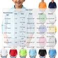 thumbnail image 4 of Crunowin Boys And Girls School Uniform Polo Collar Shirt Spring Fall Quick-Dry Kids Casual Tops Yellow Size 14, 4 of 9