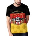thumbnail image 2 of Camiseta de fútbol de la Copa Mundial de fútbol para hombre, camiseta de fútbol, Tops Fan 2022 alemania-- BmatwkZeng Bmatwk Jersey, 2 of 4