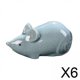 thumbnail image 1 of Mascota de té de cerámica,Estatua de animal chino Linda mascota de té de cerámica,Estatua de animales,adornos de escritorio para dormitorio,Estatuilla en miniatura de arcilla para, 1 of 8