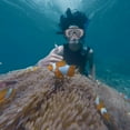 thumbnail image 3 of OULII 1 Set Snorkeling Gear for Adults with Tempered Glass Wide-Angle Lens, 3 of 7