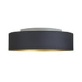 thumbnail image 5 of Lynch 10 in. 1-Light Black and Gold Flush Mount Ceiling Fixture, 5 of 10