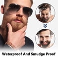 thumbnail image 4 of Face Brush Black Beard Filler Pen Is Detachable And Easy To Use Making It Easy To Create Thick Beard Hairlines 5ML, 4 of 7