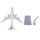 thumbnail image 1 of Modelo de avión de aleación de alta simulación, modelo de avión de juguete con soporte para decoración de colección, 1 of 14
