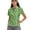 White and Green Shamrock, variant on COEQINE Women 1/4 Zip Golf Shirts St. Patrick's Day Moisture Wicking Quick Dry Fit Golf Polo Shirt Lightweight Short Sleeve Sportswear White and Green Shamrock Print Quick Dry Fit Tennis Shirts, XS