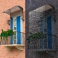 thumbnail image 6 of UBesGoo Patio Door  Awning UV Door Patio Canopy Rain Snow Protection 39"x 37" Roof Porch, 6 of 8