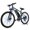 black-blue, variant on Setoh 26" Electric Bike for Adults, ebike 1200W Peak Power Motor, 45Miles 25MPH Commuting Electric Mountain Bike with 432Wh Removable Battery, electric bicycles for adult ,7-Speed, UL 2849