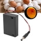 thumbnail image 5 of Accesorios Para Gallinero, Soporte Para Incubadora De Huevos Plug And Play, Portalámparas LED Para Pollito Para Granja De Pollos Para Gallinero Para Pájaro Pequeño ANGGREK caja de batería, 5 of 8