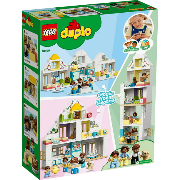 LEGO DUPLO Town Modular 10929 Dollhouse with Furniture and a Great Educational Toy for Toddlers, New 2020 Pieces) - Walmart.com