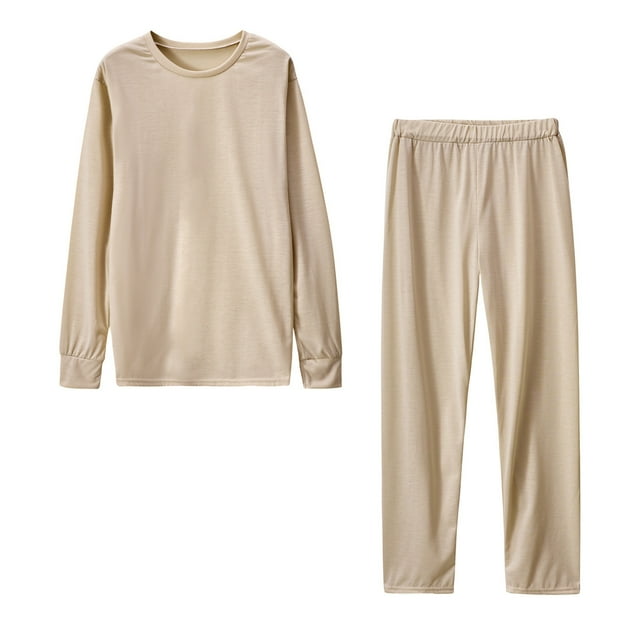 Yuyuzo Survêtement d'Entraînement pour Femmes Ensemble 2 Pcs Haut à Manches Longues Col Ras du Cou Pantalon Jogger à Jambe Grand