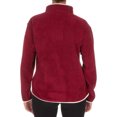 thumbnail image 2 of Ladies / Womens Full-Zip Anti-Pilling Performance Fleece Jacket - Maroon - Large, 2 of 2