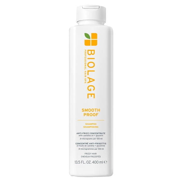 Biolage Shampoo SmoothProof | Limpia, Da Brillo y Controla el Frizz | Para Cabello Rebelde y con Frizz | Vegano |400ML