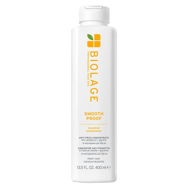 Biolage Shampoo SmoothProof | Limpia, Da Brillo y Controla el Frizz | Para Cabello Rebelde y con Frizz | Vegano |400ML