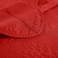 thumbnail image 6 of 3-Piece 100% Cotton Christmas Tree Oversized Bedspread Set Coverlet Set Lightweight Quilt Set TC, 6 of 8