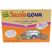 Sazon Goya with coriander and annatto, 6.33 Oz