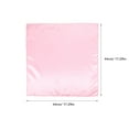 thumbnail image 4 of FUTUREORYY 8Pcs Pink Satin Table Napkins Water Absorption Washable For Dining Table Use, 4 of 5