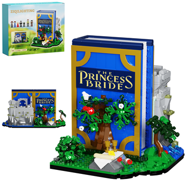 Princess Bride Building Blocks Playset Creative Book Castle Dispaly Fun Buildings Toy for Kids Adults(1195Pcs)