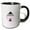 Black/White, variant on 3drose, Aromantic Asexual Spade in Asexuality Pride Flag Colors Aro Ace Pride, 11oz Magic Transforming Mug