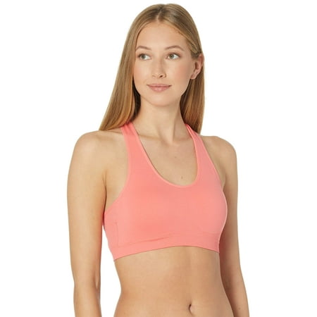 Jockey Women's 2 Pack Removable Cup Seamless Bra, Medium Grey/Sugar Coral | Walmart Canada