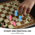 thumbnail image 2 of KAKOWELY 60pcs Multicolor Board Game Pieces Plastic Pawn Chess Pieces Plastic Flight Chess Pieces,0.98X"X0.39"X0.39", 2 of 5