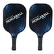 thumbnail image 5 of Palas de Pickle Ball Sincero 2 Piezas Duraderas Carbono PE Negro y Azul, 5 of 9