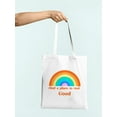 thumbnail image 3 of Smartprints A Place To Feel Good. Tote Bag - Image by Shutterstock, One Size Cotton Canvas Tote Bag, 3 of 4