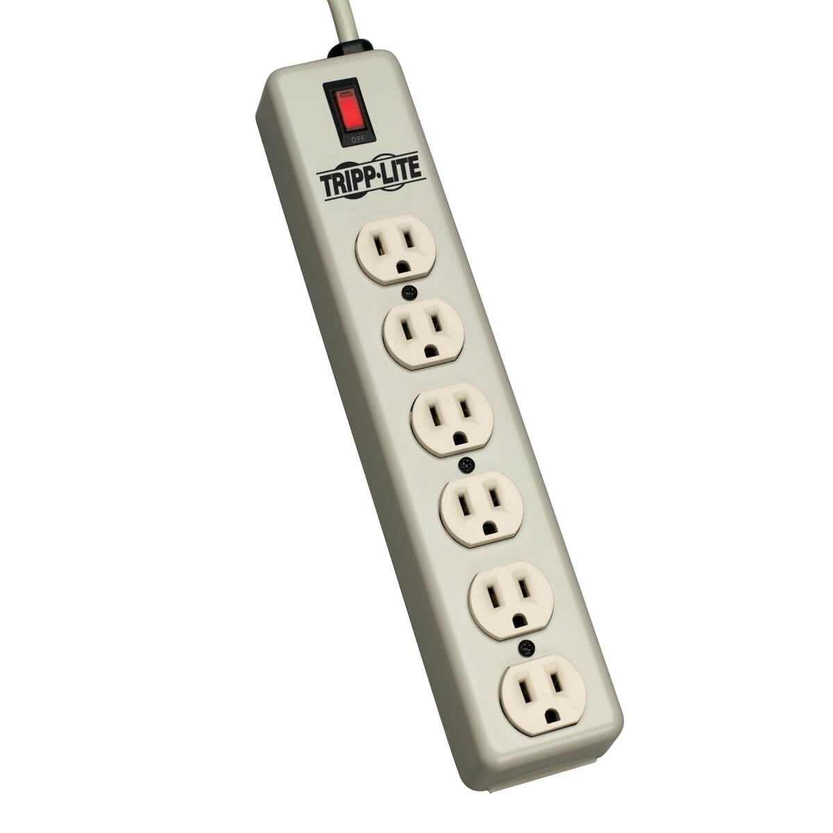8 Outlet Surge Protector Power Strip 2400J 2x USB 2.1A Right Angle Plug 6FT CORD 