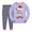 Light Purple, variant on enyan Gi'rls Christmas Nightgowns Unisex Matching Family Christmas Pajamas Sets, Pajamas 2-Piece Long Sleeve Top & Plaid Splice Pants Light Purple,2-3 Years