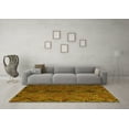 thumbnail image 3 of Ahgly Company Machine Washable Indoor Rectangle Southwestern Yellow Country Area Rugs, 2' x 3', 3 of 4