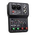thumbnail image 3 of Professional Sound Mixer with Monitor Electric Guitar Live Broadcast Recording for Studio Singing Computer PC, 3 of 6