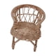 thumbnail image 5 of Silla de ratán para casa de muñecas a escala 1:12, miniatura artesanal, mini silla de patio, accesorio de simulación 105 cm x 11 cm, 5 of 9