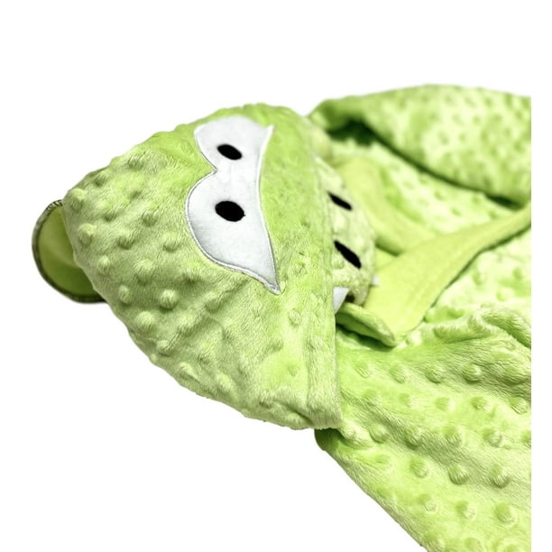 Bata de baño con forma de cocodrilo para bebé verde BB Walmart