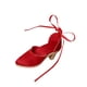 thumbnail image 4 of Zapatos de tacón alto a escala 1/4, sandalias de muñeca, zapatos femeninos, zapatos de moda para figuras de acción femeninas, modelo de muñeca (rojo), 4 of 8