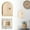 Brown, variant on Decorative No-Drill Outlet Cover Plates - Whimsical Fairy Door Design Solid Wood Socket Protector Frame, Easy Install Wall Plate for Bedroom, Nursery, Kitchen, and Living Room Home Decor