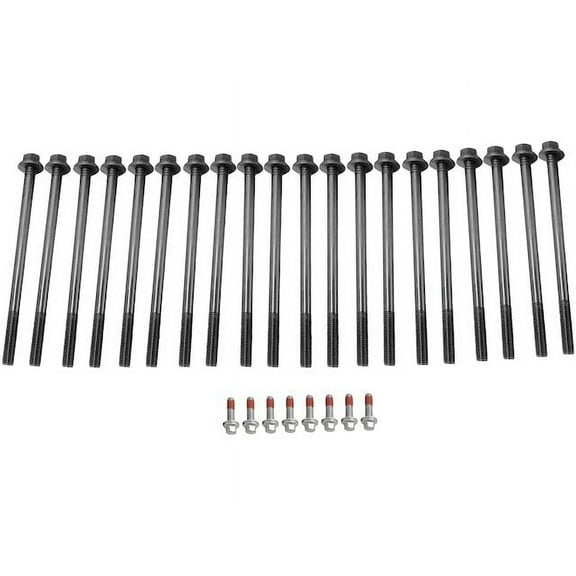 Head Bolt Set - Compatible with 1999 - 2009 Jeep Grand Cherokee 4.7L V8 2000 2001 2002 2003 2004 2005 2006 2007 2008